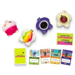 Exploding Kittens Catchables Core Pack Juego de Mesa para 2-4 Jugadores, Edad 8+, Lánzalos y Atrápalos, Español Exploding Kittens Catchables Core Pack Juego de Mesa para 2-4 Jugadores, Edad 8+, Lánzalos y Atrápalos, Español