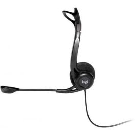 Logitech 960 Auriculares PC Headset USB Estéreo con Micrófono de Cancelación de Ruido, Controles Integrados y Plug & Play Logitech 960 Auriculares PC Headset USB Estéreo con Micrófono de Cancelación de Ruido, Controles Integrados y Plug & Play