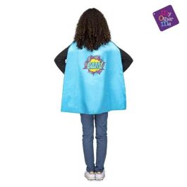 My Other Me Capa Súper Héroe Azul Stars para Niños de 3 a 6 Años