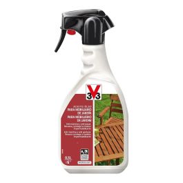 V33 Aceite Protector para Madera Climas Extremos Incoloro en Pulverizador 500 ml - Alta Resistencia Agua UV, Efecto Perla, Aplicacion con Brocha para Muebles de Jardin Precio: 12.50000059. SKU: B1CLK77XLA