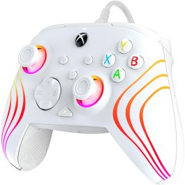 PDP Controller kabelgebunden Afterglow Wave weiß para XBOX Series X