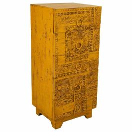 Cajonera Alexandra House Living Amarillo Hierro Madera de mango 40 x 100 x 45 cm Precio: 561.78999976. SKU: B12B5HBNT2