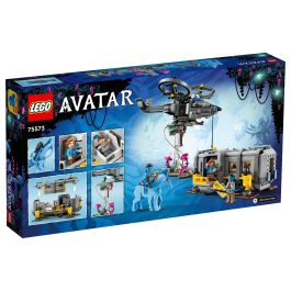 LEGO 75574 Avatar Montañas Flotantes: Sector 26 y Samson de la RDA, Juego de Construcción, 887 Piezas, a Partir de 9 Años
