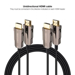Nano Cable 10.15.2030 Cable HDMI 2.0 AOC 4K 30m Negro Macho-Macho