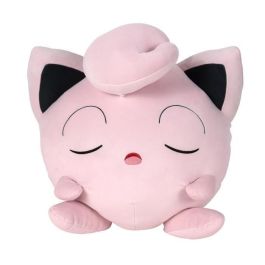 Bandai BAN3701405823641 Peluche Pokémon Jigglypuff 40 cm, suave y esponjoso