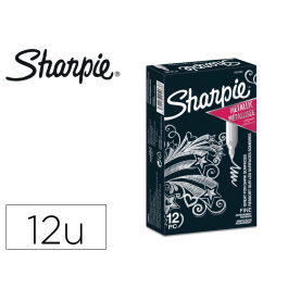 Rotulador Permanente Sharpie Metallic F Plata Precio: 3.50000002. SKU: B14XM4RY9D