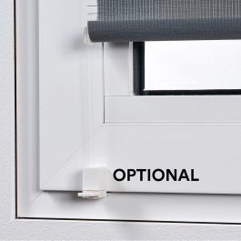 Cintacor - Stor Planet Estor Noche & Día enrollable Clip & Fix Blanco 150 x 180 cm