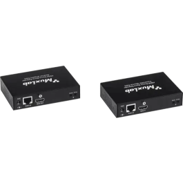 Muxlab Kit Transmisor-Receptor HDMI HDBaseT 4K hasta 40m (Negro)
