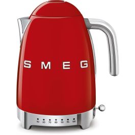 Smeg KLF04RDEU Hervidor de Agua Eléctrico 50s Style, 1.7L, 2400W, Rojo, Ajustes de Termostato Precio: 195.50000008. SKU: S7602386