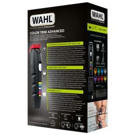 Wahl Multigroomer Color Trim Advanced - Kit de 4 cabezales para barba, nariz y cejas - Incluye recortador y afeitadora - Referencia 09893-0464 Wahl Multigroomer Color Trim Advanced - Kit de 4 cabezales para barba, nariz y cejas - Incluye recortador y afeitadora - Referencia 09893-0464