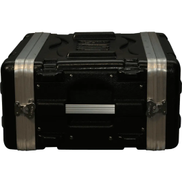 GATOR GR Rack Flightcase Corto para 4 Unidades 19" Rack Negro Polietileno 444,5x546,1x241,3mm