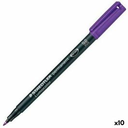 Rotulador permanente Staedtler Lumocolor 317-6 M Violeta (10 Unidades) Precio: 16.68999948. SKU: S8422866