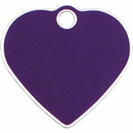 Placa identificativa Imarc Heart Lila