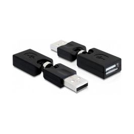 DeLOCK Adaptador Giratorio USB 2.0 Tipo A Macho a Hembra 65260, Negro, 6.5 mm, Conector Chapado en Níquel Precio: 30.50000052. SKU: B15VDBXA8Y