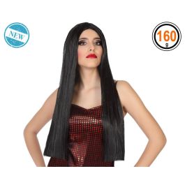 Peluca Larga Morena 60 cm con Raya Central - Disfraz Oscuro/Fantasía, Halloween, Espectáculos, Teatro Precio: 3.78999951. SKU: B1GTBNDT25