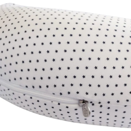 Candide Almohada de Maternidad Jersey Estampado Estrellas Blanco Azul Marino CAN3275052061287