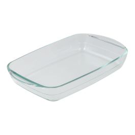San Ignacio Fuente para Horno Rectangular de Vidrio Borosilicato Experto 2 Litros 32.5 x 20.2 x 5.2 cm Apta para Lavavajillas, Microondas, Horno y Frigorífico Precio: 7.7319. SKU: B1GJ7PXWY5