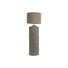 Base Lampara Romantico DKD Home Decor Gris 24 x 82 x 24 cm