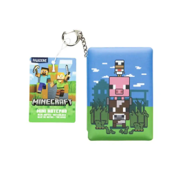 Wondee Bloc de notas mini acolchado Minecraft con llavero, 100x20x70 mm Precio: 28.7496. SKU: B1HTGS8QCL
