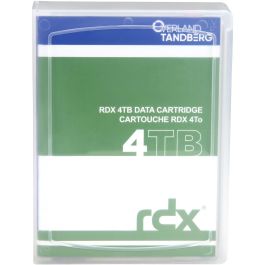 Tandberg Data Cartucho RDX 4TB 8824-RDX, Disco Extraíble RDX, Capacidad 4 TB, Velocidad 150 MB/s