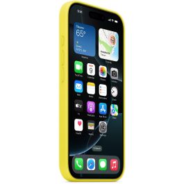 Apple Funda de Silicona MagSafe Original para iPhone 16 Pro - Carcasa Protectora con Ajuste Preciso - Color Carambola