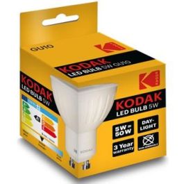 Kodak Bombilla Led Dicroica GU10 5W 400 Lm Luz Día No Regulable 25.000 Horas Vida