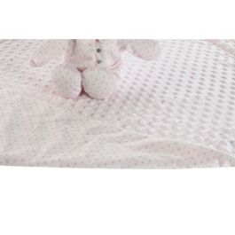 Peluche Manta Baby DKD Home Decor Rosa Azul 2 x 75 x 100 cm Set de 2 (3 Unidades) Peluche Manta Baby DKD Home Decor Rosa Azul 2 x 75 x 100 cm Set de 2 (3 Unidades)