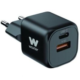 Cargador Compacto Woxter PE26-173/ 1xUSB Tipo-C/ 1xUSB/ 20W Precio: 11.88999966. SKU: B12JFWWRFM