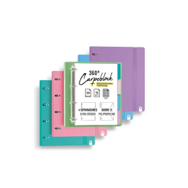 Carpeta de anillas Carchivo Multicolor A4 (8 Unidades) Precio: 92.50000001. SKU: S8421135