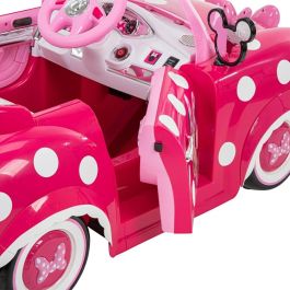 Coche Eléctrico para Niños Huffy 17315W Blanco Negro Rosa