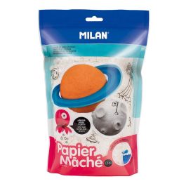 Milán Papel maché blanco en polvo 200g para elaborar objetos decorativos y artísticos