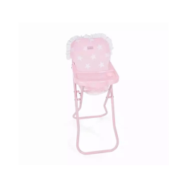 Goula Trona con Bandeja Carlota Rosa 330x260x600 mm para Muñecas de 36-52 cm Precio: 27.50000033. SKU: B183HS77FW