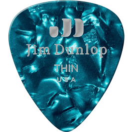 Dunlop Pack 72 Púas Genuine Celluloid Classic Turquesa - Thin Precio: 27.50000033. SKU: B1FM4DVE3K