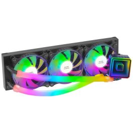 Mars Gaming ML-ULTRA360 Sistema de Refrigeración Líquida 360mm Premium ARGB 360º Espejo Infinito 650W TDP Negro Universal