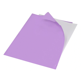 Liderpapel Dossier Uñero Polipropileno Opaco Lavanda con Capacidad para 20 Hojas, Formato DIN A4