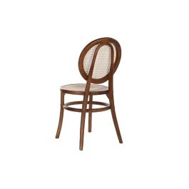 Silla Vintage DKD Home Decor Marron Oscuro 43 x 89 x 43 cm