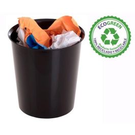 Archivo 2000 Papelera de Plástico con Aro Sujetabolsas, Capacidad 18 Litros, 290x310 mm, Negro Precio: 3.50000002. SKU: B18X27EXV5