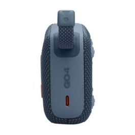 JBL JBLGO4BLU Altavoz Go 4 Bluetooth Portátil IP67 Resistente Agua Polvo 7h Batería Graves Potentes Sonido Pro 4.2W Azul JBL JBLGO4BLU Altavoz Go 4 Bluetooth Portátil IP67 Resistente Agua Polvo 7h Batería Graves Potentes Sonido Pro 4.2W Azul