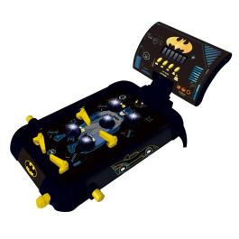 Lexibook Juego Pinball Electrónico de Mesa Batman DC Comics