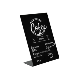 Archivo 2000 Pizarra de sobremesa A4 vertical metacrilato negro 85x210x290 mm Precio: 14.5684. SKU: B1FLVMLRCK