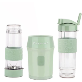 Sweiss MOOV7 Minilicuadora 300 W 570 ml 2 Botellas Verde