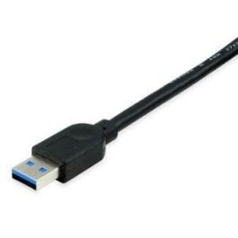 Equip Cable Alargador USB 3.0 133346 Macho/Hembra 5m PVC Negro 5 Gbps