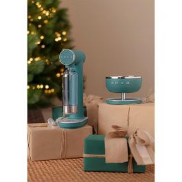 Smeg KSC01EGMWW Báscula de cocina electrónica, 5 kg, 1 g, Verde claro, Acero inoxidable, Aluminio, Plástico, Encimera