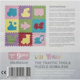 Puzzle maquinaria 30x30x1cm set 9 piezas Puzzle maquinaria 30x30x1cm set 9 piezas