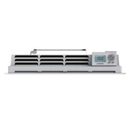 Oceanic OCEAISHGB1000W2 Radiador Eléctrico Fijo Rubis Oceánico con Inercia Seca de Cerámica 1000W, Fachada de Vidrio Blanco, Certificación NF Oceanic OCEAISHGB1000W2 Radiador Eléctrico Fijo Rubis Oceánico con Inercia Seca de Cerámica 1000W, Fachada de Vidrio Blanco, Certificación NF