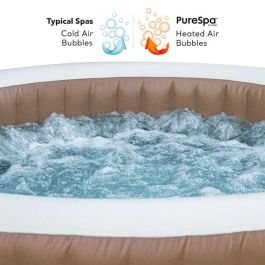 Spa Hinchable Intex 196 x 71 x 196 cm Marrón 795 L