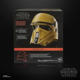 Hasbro Casco Electrónico Star Wars The Black Series Shoretrooper Andor Réplica Coleccionable para Fans