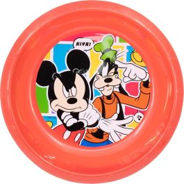 Licensing Cuenco Infantil Mickey Mouse CZ11376 de Plástico Alimentario Reciclable, Libre de BPA, 16.7cm