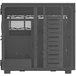 Thermaltake AX700 TG Torre PC Negra, Soporte Múltiples Ventiladores 120/140mm y Bahías HDD 2.5/3.5/5.25"