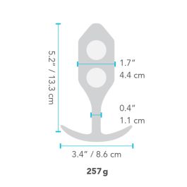 Plug Anal B-Vibe 96779 Negro Plug Anal B-Vibe 96779 Negro
